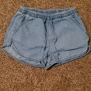 American Eagle chambray shorts